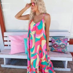 Cezele Take Me To Hawaii Maxi Dress