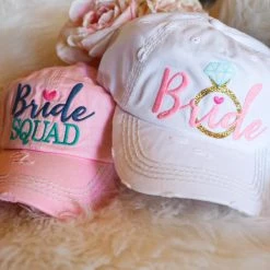 The Lace Cactus Accessories Bride Or Bride Squad Hat