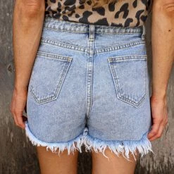 Blue B New Dixie Denim Rhinestone Shorts