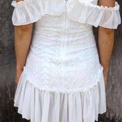 Smoke Whitney White Mini Dress