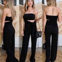 Cameo Elegancia Tube Jumpsuit Cutout Side