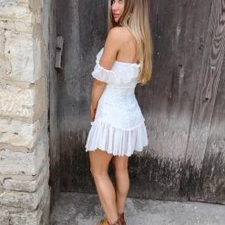 Smoke Whitney White Mini Dress