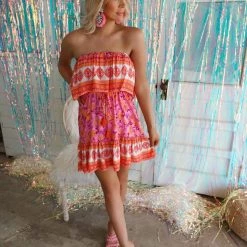 Aakaa Take Me To Cozumel Dress New