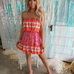 Aakaa Take Me To Cozumel Dress New