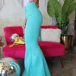 GJG Denim The Turquoise Travelin' Bell Bottoms Best Sellers