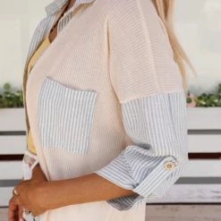 Lovely Melody Hello Spring Light Peach Shirt Spring Brunch Collection